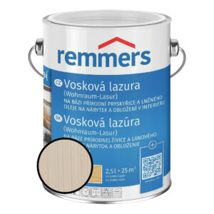 Emulze vosková Remmers Wohnraum Lasur 2401 bílá 2