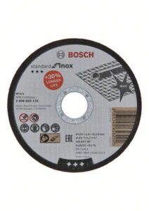 Kotouč řezný korundový Bosch Standard for Inox 115×22