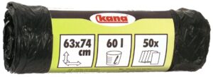 Sáčky na odpadky Kana 60 l (50 ks) Kana
