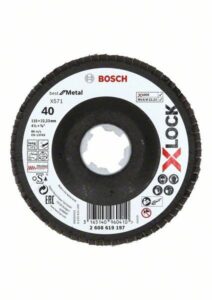 Kotouč brusný lamelový Bosch X571 Best for Metal X-LOCK 115×22