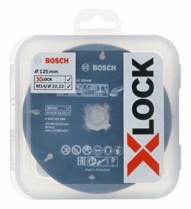 Sada řezných a lamelových kotoučů Bosch X-LOCK CMW 125×22