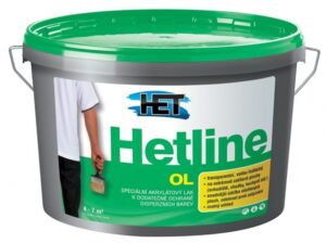 Lak akrylátový HET Hetline OL bezbarvý 5 kg