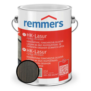 Lazura ochranná Remmers HK Lasur Grey protect anthrazit 0