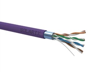 Instalační kabel FTP Solarix CAT5E LSOH (305m/bal) Solarix