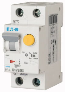 Chránič proudový s jištěním Eaton PFL7-16/1N/B/003 10 kA 2pól 16 A Eaton
