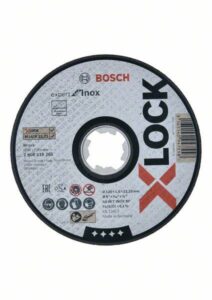 Kotouč řezný korundový Bosch Expert for Inox X-LOCK 125×22
