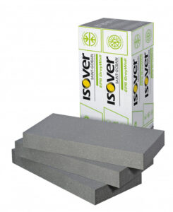 Fasádní polystyren (šedý) ISOVER GREYWALL  160 mm  (1000x500 mm) ISOVER