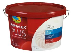 Malba interiérová PRIMALEX Plus bílá 4 kg