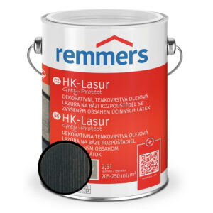 Lazura ochranná Remmers HK Lasur Grey protect graphit 2