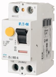 Chránič proudový Eaton PF7-25/2/003 10 kA 2pól 25 A Eaton