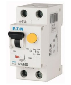Chránič proudový s jištěním Eaton PFL6-16/1N/B/003 6 kA 2pól 16 A Eaton