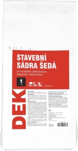 Sádra šedá DEK – 5 kg DEK