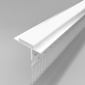 Okenní parapetní PVC profil  ETICS LPE s tkaninou