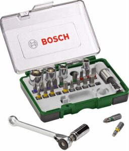 Sada šroubovacích bitů s ráčnou Bosch 27 ks BOSCH