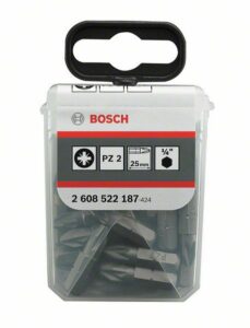 Bit šroubovací Bosch Extra-Hart PZ2 25 mm 25 ks BOSCH