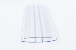 Polykarbonátový profil spojovací tvaru H rozteč 6mm délka 6m ARLA PLAST
