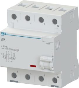Chránič proudový OEZ LFN-25-4-030AC 10 kA 4pól 25 A OEZ