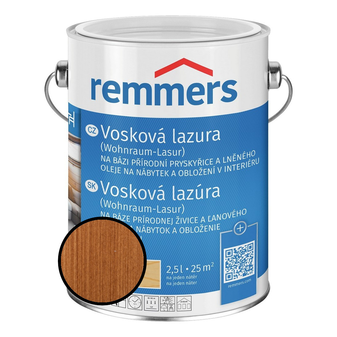 Emulze vosková Remmers Wohnraum Lasur 2307 třešeň 2