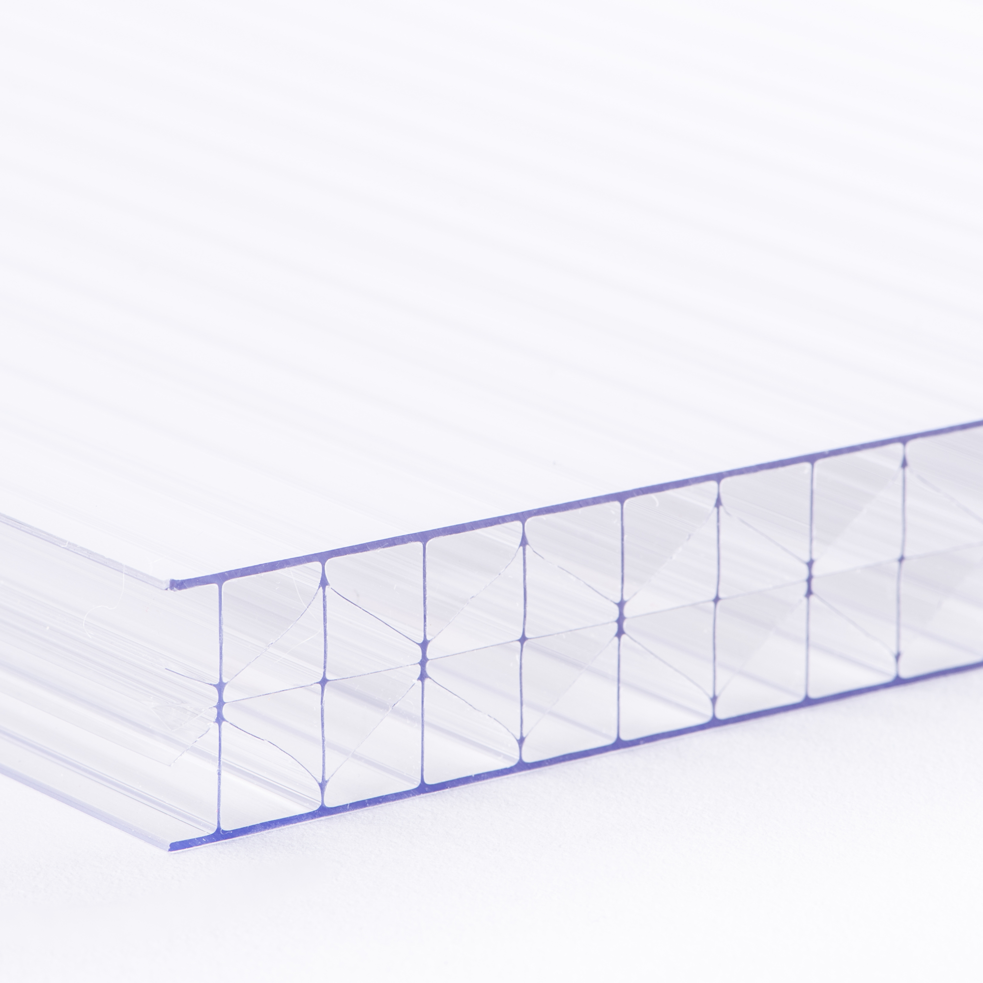 Deska polykarbonátová dutinková MULTICLEAR 25 5X 2UV čirá 2100×7000 mm ARLA PLAST