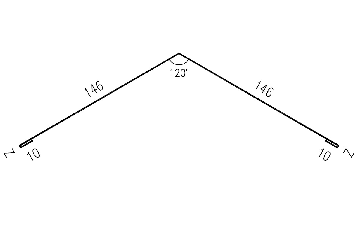 Hřebenáč RS312S-120 SP25 RAL9005 0