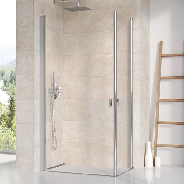 Dveře sprchové Ravak CRV1 800 mm satin/transparent RAVAK