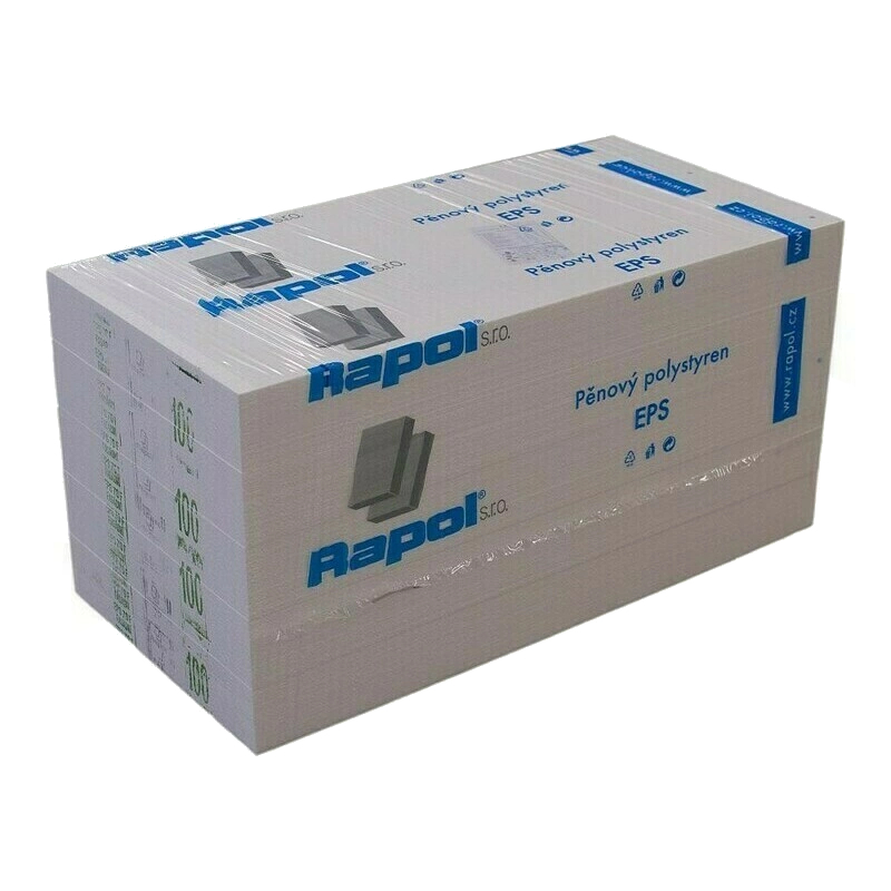 Tepelná izolace Rapol EPS 100 F 10 mm (25 m2/bal.) RAPOL