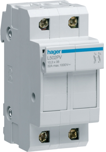 Odpínač pojistkový Hager L502PV