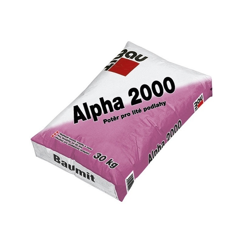 Potěr samonivelační litý Baumit Alpha 2000 30 kg Baumit