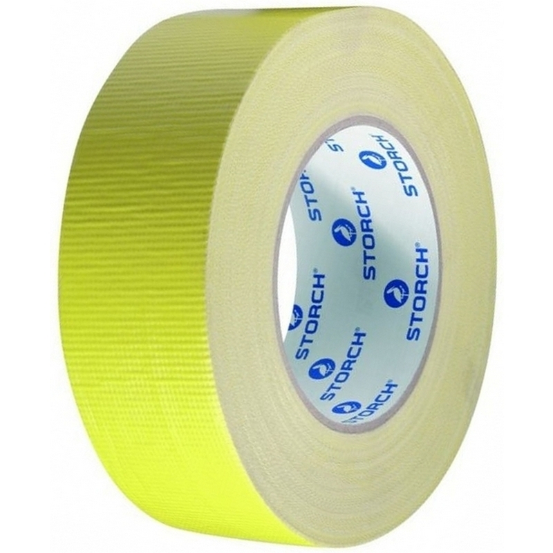Páska maskovací tkanina Storch POWERtape Yellow N 44 mm/50 m Storch