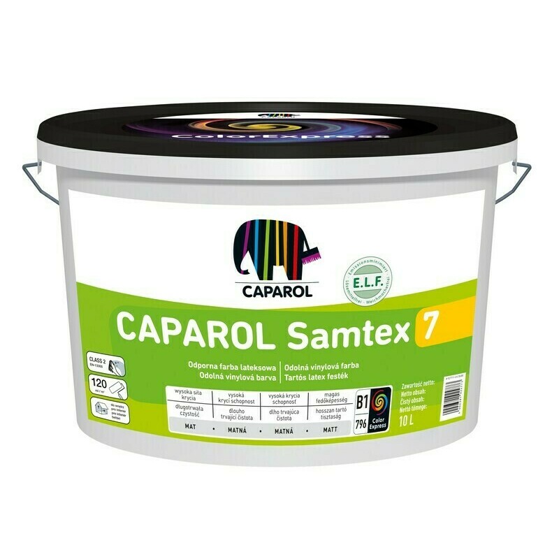 Malba vinylová Caparol Samtex 7 bílý