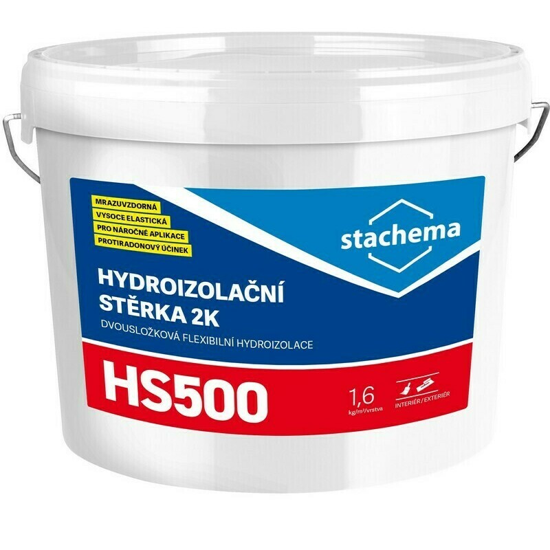 Stěrka hydroizolační Stachema 2K HS 500 14 kg Stachema