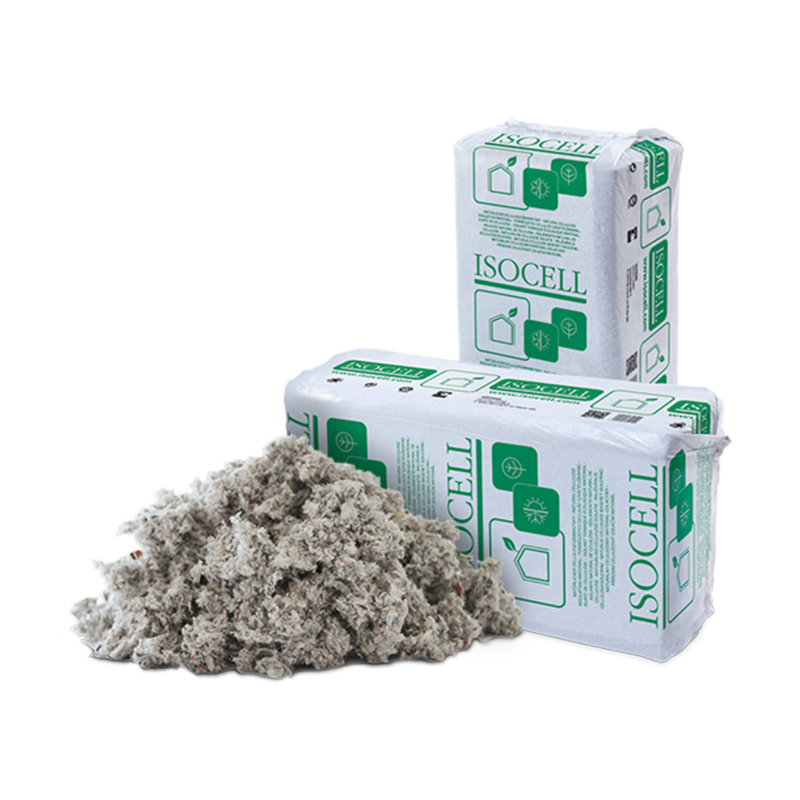 Tepelná izolace ISOCELL celulóza (14 kg/bal.) ISOCELL