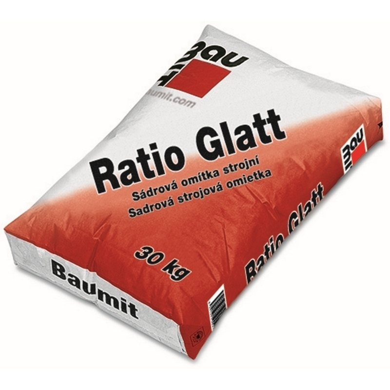 Omítka sádrová Baumit Glatthlazená 1 mm 30 kg BAUMIT