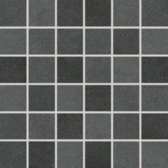 Mozaika Rako Extra 5×5 cm (set 30×30 cm) černá WDM05825