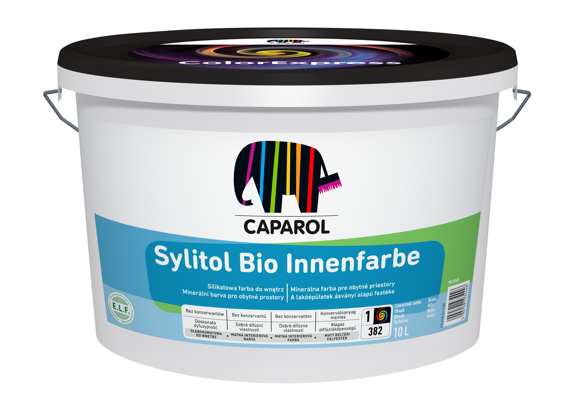 Malba interiérová Caparol Sylitol Bio Innenfarbe bílá