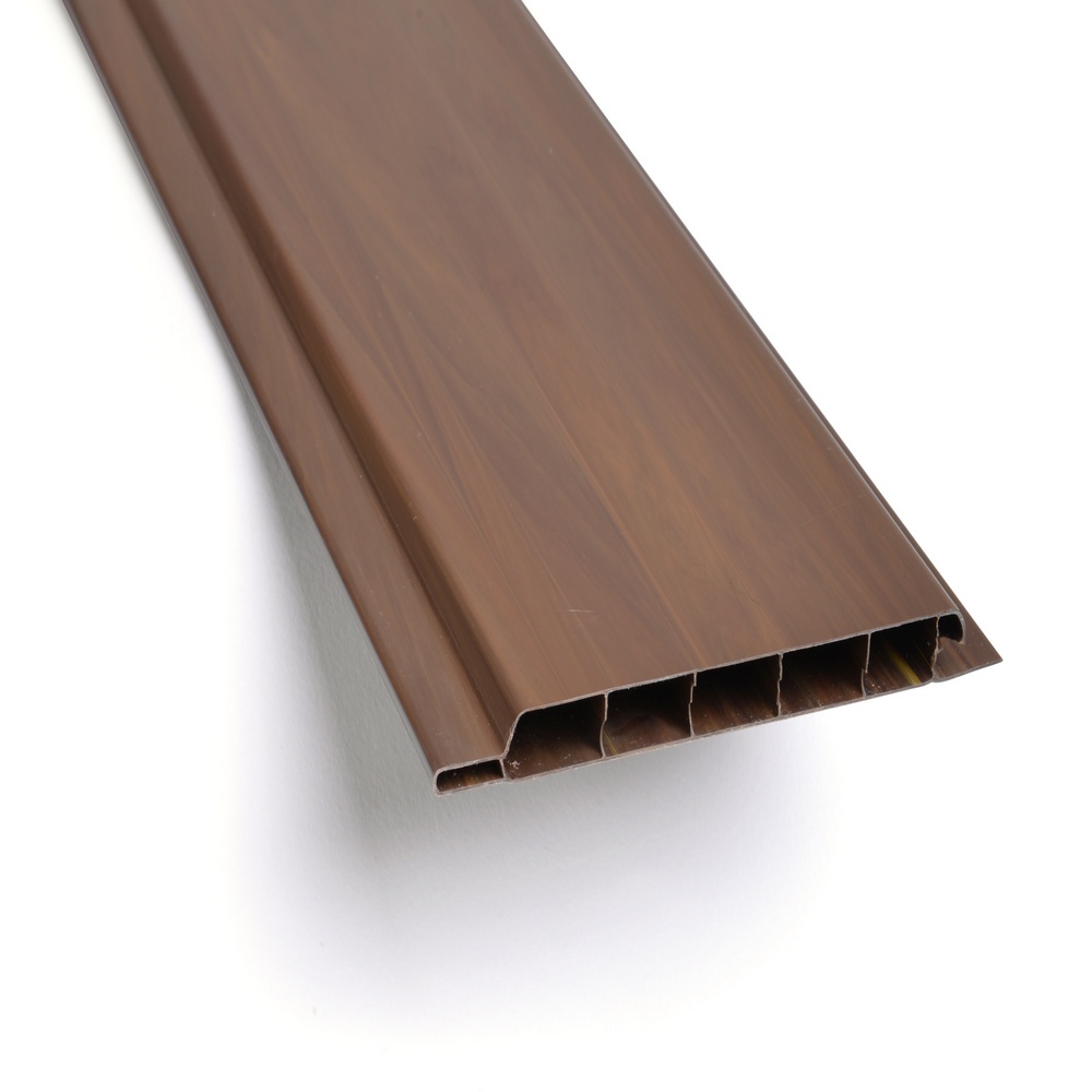 Palubka obkladová plastová tmavé dřevo 100×9×3000 mm HOPA CZ