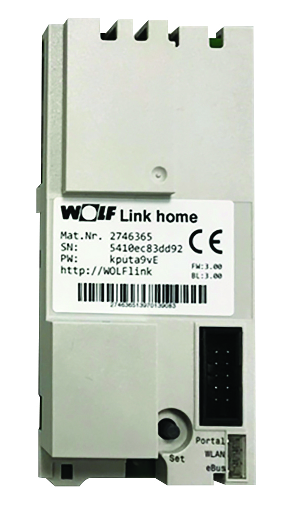 Modul WOLF Link Home pro zabudování WOLF