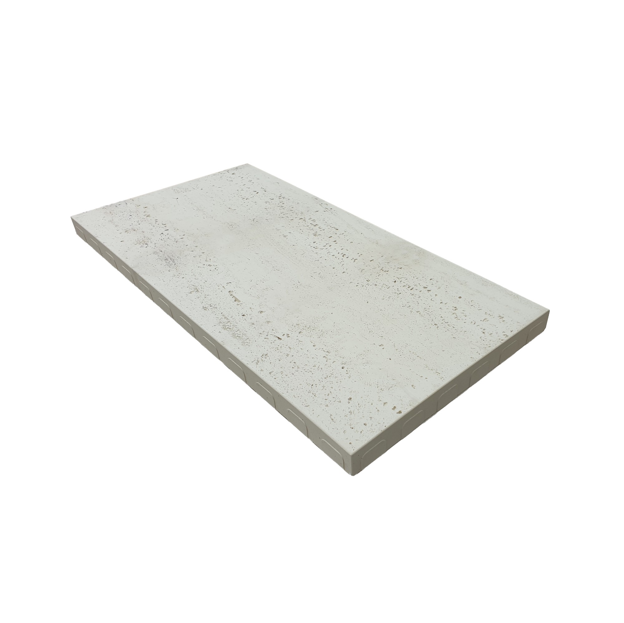 Dlažba betonová PRESBETON VERTO 3 reliéfní slonovinová 450×450×45 mm PRESBETON