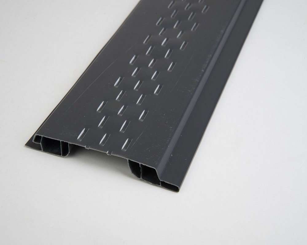 Profil ventilační plastový grafit 100x9×3000 mm HOPA CZ