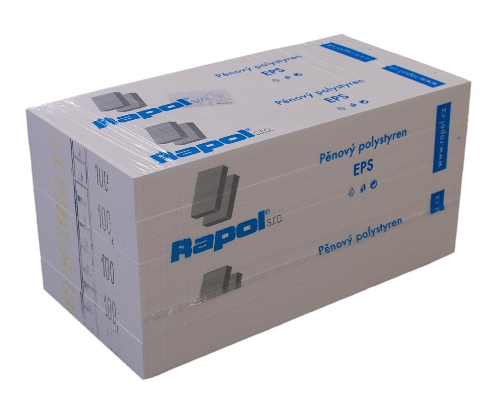 Tepelná izolace Rapol EPS 200 80 mm (3 m2/bal.) RAPOL