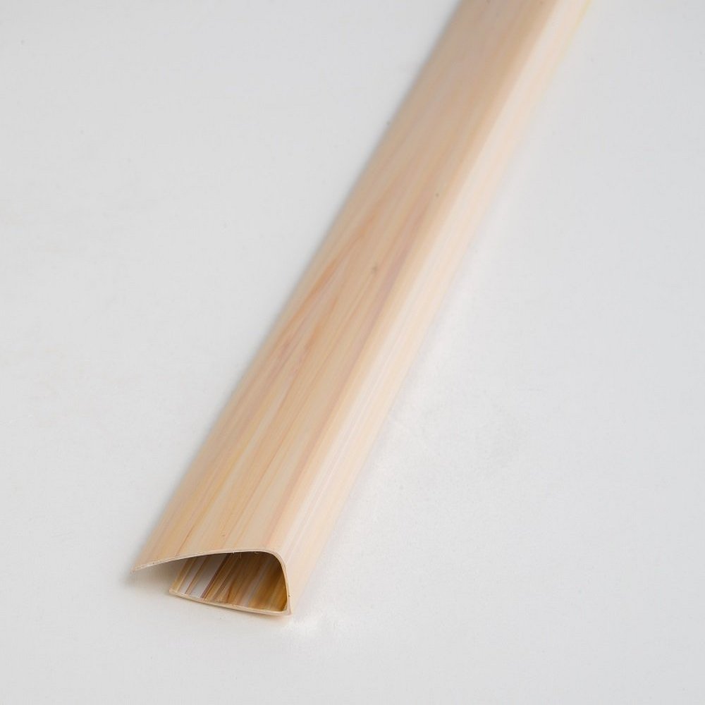 Profil okrajový plastový hnědý melír 3000 mm HOPA CZ