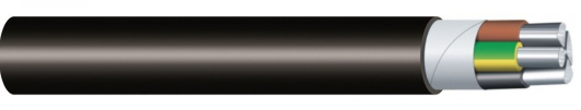 Kabel 1-AYKY -J 3× 150+70 SM/RE metráž
