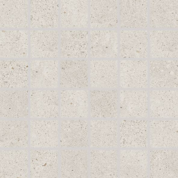 Mozaika Rako Piazzetta 5×5 cm (set 30×30 cm) slonová kost DDM06786 RAKO