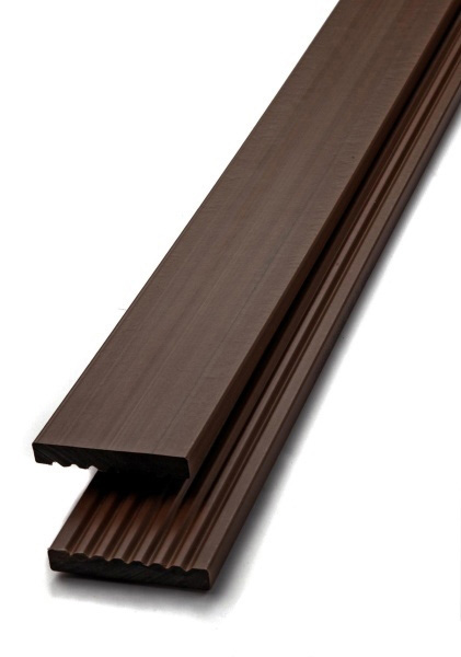 Lišta dřevoplastová DŘEVOplus PROFI walnut 62×100×2000 mm EFIOS