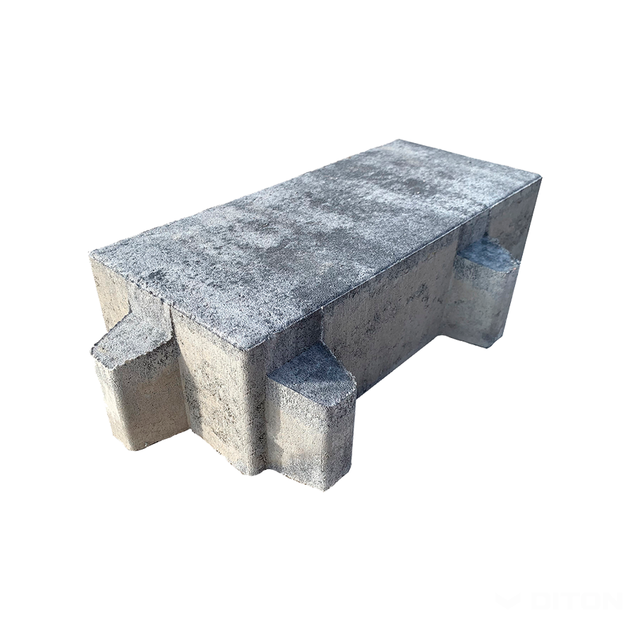 Dlažba betonová DITON VEGETAČNÍ standard marmo 150×300×80 mm DITON