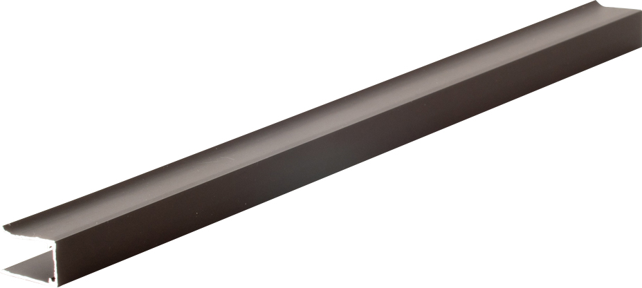 Profil U ukončovací hliníkový elox bronz 10 mm délka 6